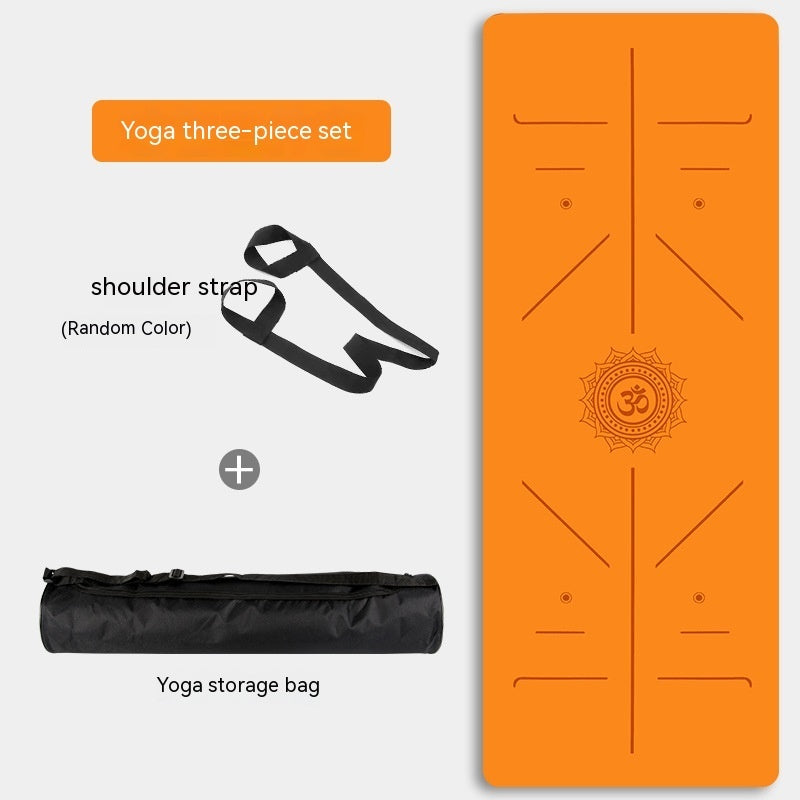 Natural Rubber Female Non-slip Professional Gymnastic Yoga Mat