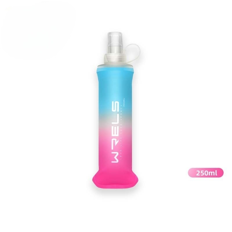 Foldable Soft Water Bottle Outdoor Sports Silicone Cup For Water
