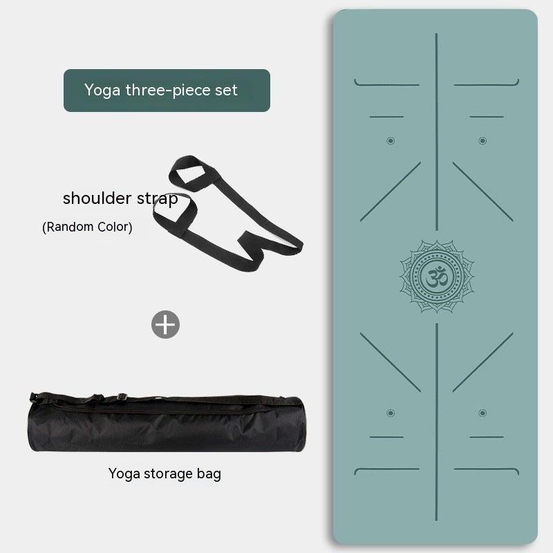 Natural Rubber Female Non-slip Professional Gymnastic Yoga Mat