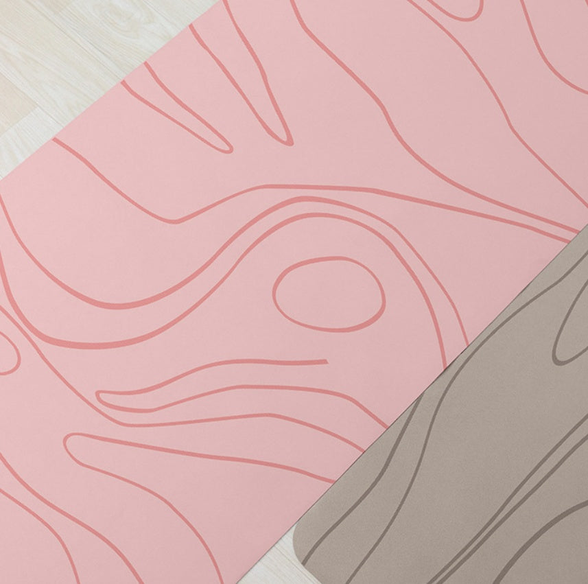 Foldable Rubber Travel Yoga Mat Female Portable Ultra-thin