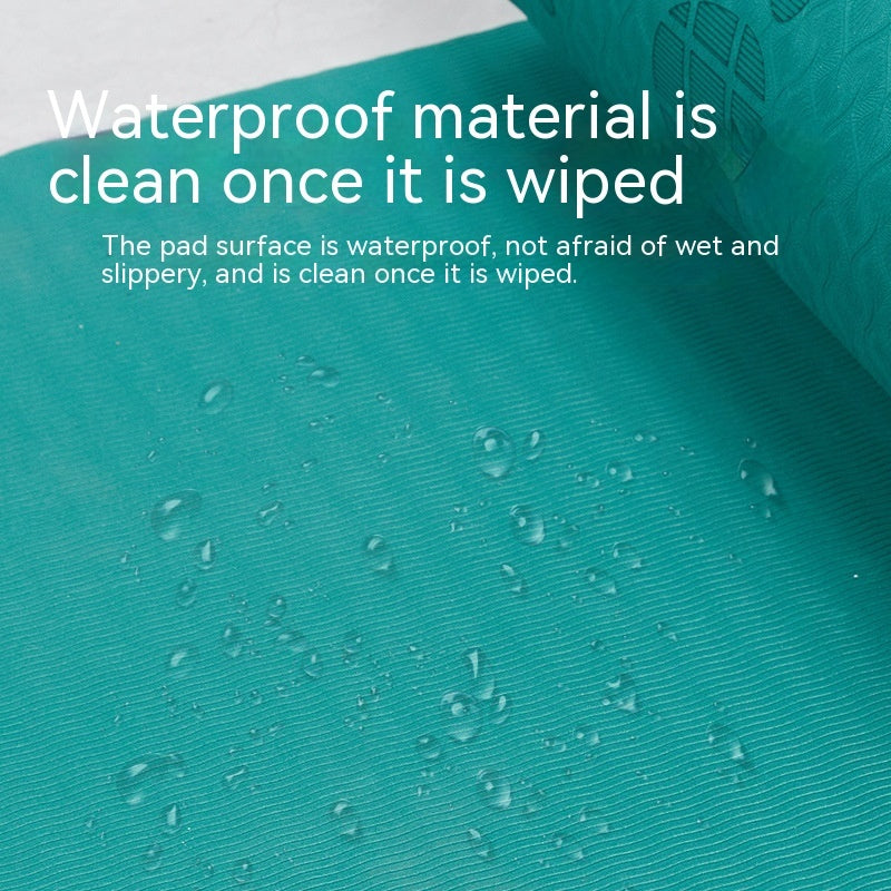 Household Skipping Rope Round Yoga Mat TPE Thickened Solid Color Fitness Beginner Suitable Meditation Mat