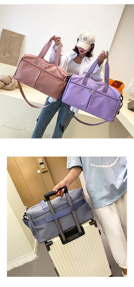 Travel Bag Women's Large Capacity Sports Fitness Portable Yoga Bag