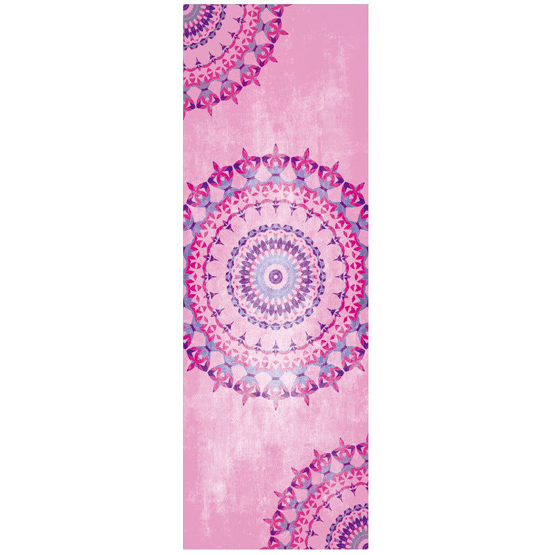 Yoga Mat Printing Towel Non Slip Thick Sweat Absorbent Yoga Towel