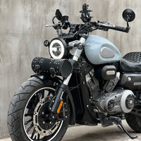 Retro Motorcycle Bicycle Bags Waterproof Leather Pannier Bag