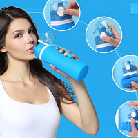 Silicone Folding Water Bottle Food Grade Silicone Water Bottle Travel Portable Folding Water Cup Travel Folding Water Bottle