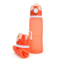 Silicone Folding Water Bottle Food Grade Silicone Water Bottle Travel Portable Folding Water Cup Travel Folding Water Bottle