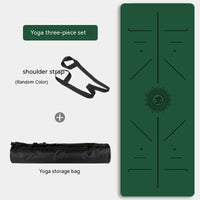 Natural Rubber Female Non-slip Professional Gymnastic Yoga Mat