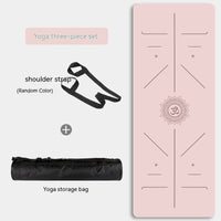 Natural Rubber Female Non-slip Professional Gymnastic Yoga Mat