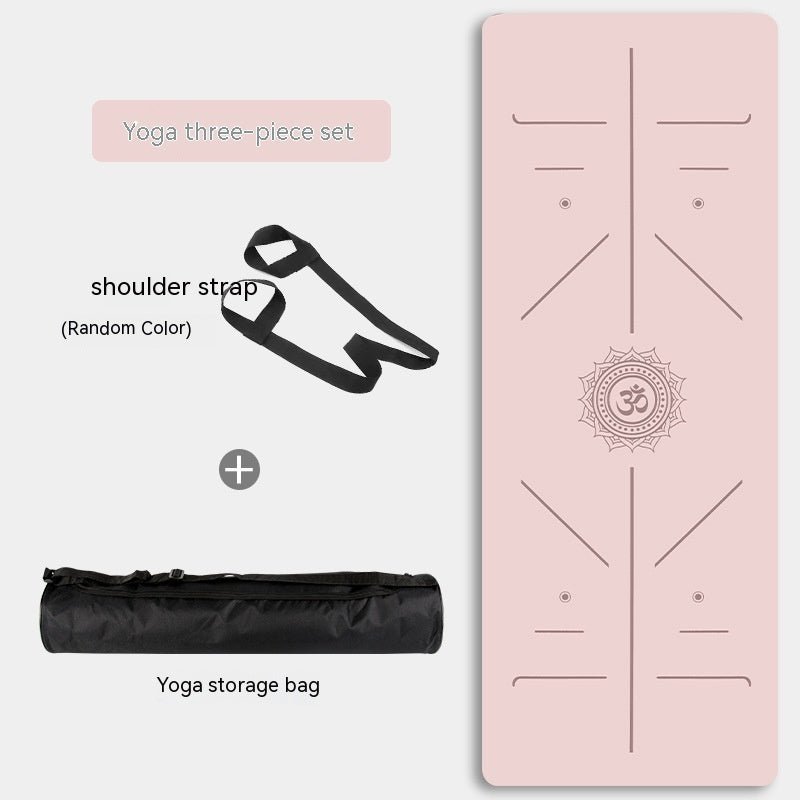 Natural Rubber Female Non-slip Professional Gymnastic Yoga Mat