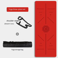 Natural Rubber Female Non-slip Professional Gymnastic Yoga Mat