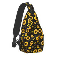 Shoulder Bag Dual-use Messenger Bags Printing Chest Bag