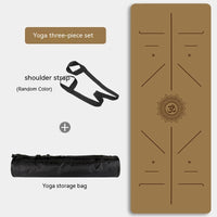 Natural Rubber Female Non-slip Professional Gymnastic Yoga Mat