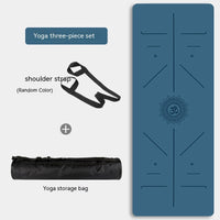 Natural Rubber Female Non-slip Professional Gymnastic Yoga Mat